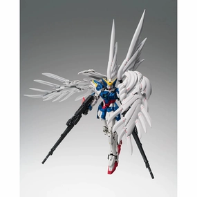 Gundam Fix Figuration Metal Composite XXXG-00W0 Wing Gundam Zero EW (Noble Color Ver.) #1028 Action Figure Gift Idea