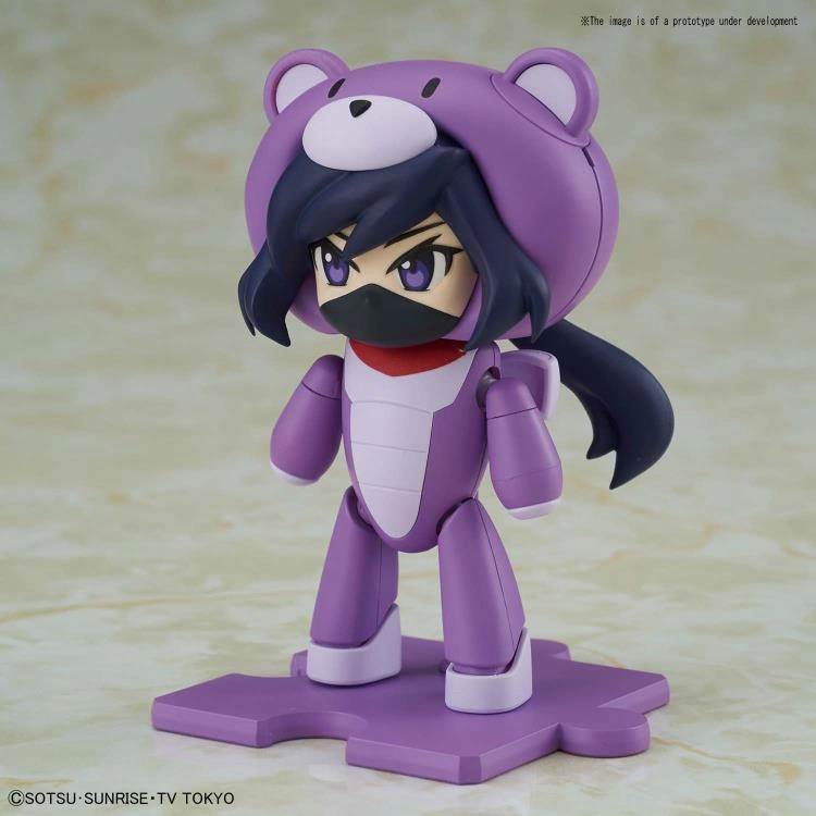 Gundam HGBD #21 HGPG Petit'Gguy Chara'gguy Ayame Model Kit Asian Art Posable Figure