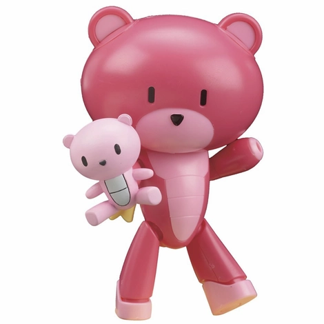 Gundam HGPG Petit'Gguy #14 Petit'Gguy Prettyinpink & Petit Petit'Gguy Build Fighters Bear Guy Model Kit Display Item