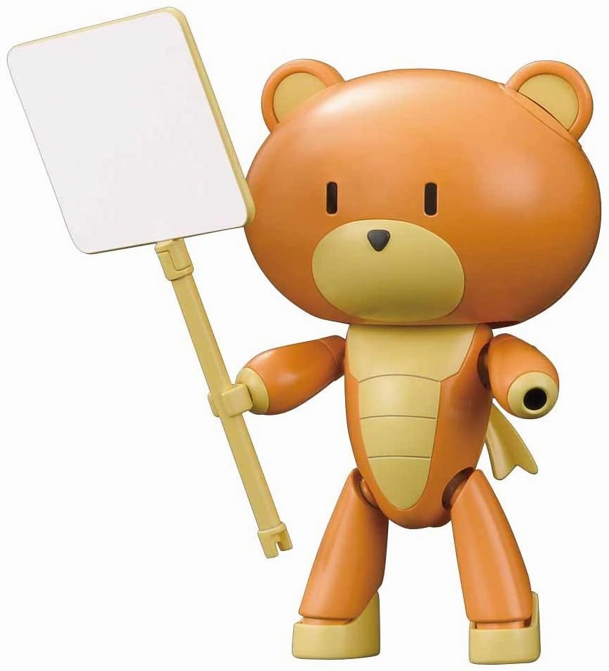 Rococo Sculpture Gundam HGPG Petit'Gguy #15 Petit'Gguy RustyOrange & Placard Build Fighters Bear Guy Model Kit