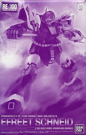 Sports Memorabilia Timeless Treasure Gundam RE/100 Efreet Schneid Model Kit Exclusive
