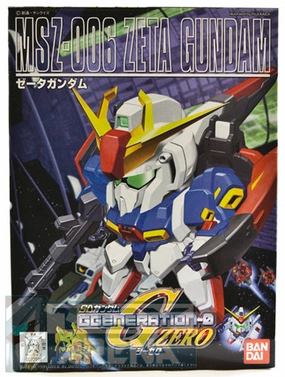 Gundam SD BB #198 MSZ-006 Zeta Gundam GGeneration-0 Zero Model Kit Collectible Replica Cyborg Design
