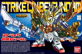 Gundam SD BB #383 Strike Ryubei (Liu Bei) Gundam Model Kit All Season Arctic Animal