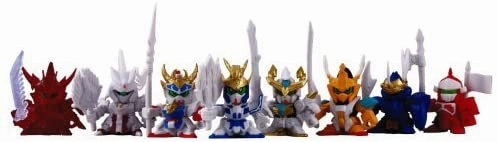 Gundam SD BB  Sangokuden Collection #2 Sekiheki Set Model Kit Airplane Replica VR Experience