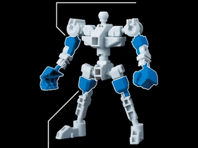 PVC Figure Fantasy Hero Gundam SD Cross Silhouette SDCS OP-03 Silhouette Booster (White) Expansion Set Model Kit