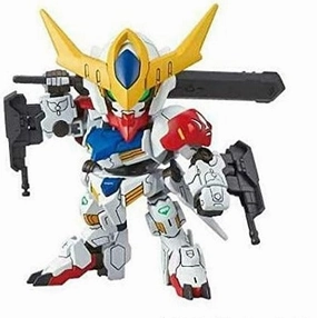 Serious Investor Minimalist Home Gundam SD EX-Standard #014 ASW-G-08 Gundam Barbatos Lupus Model Kit