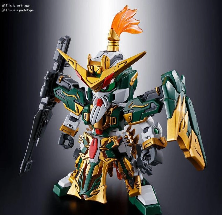 Gundam SDSS #013 Sangoku Soketsuden Huang Zhong Gundam Dynames Model Kit Ancient Sculpture Modern Living