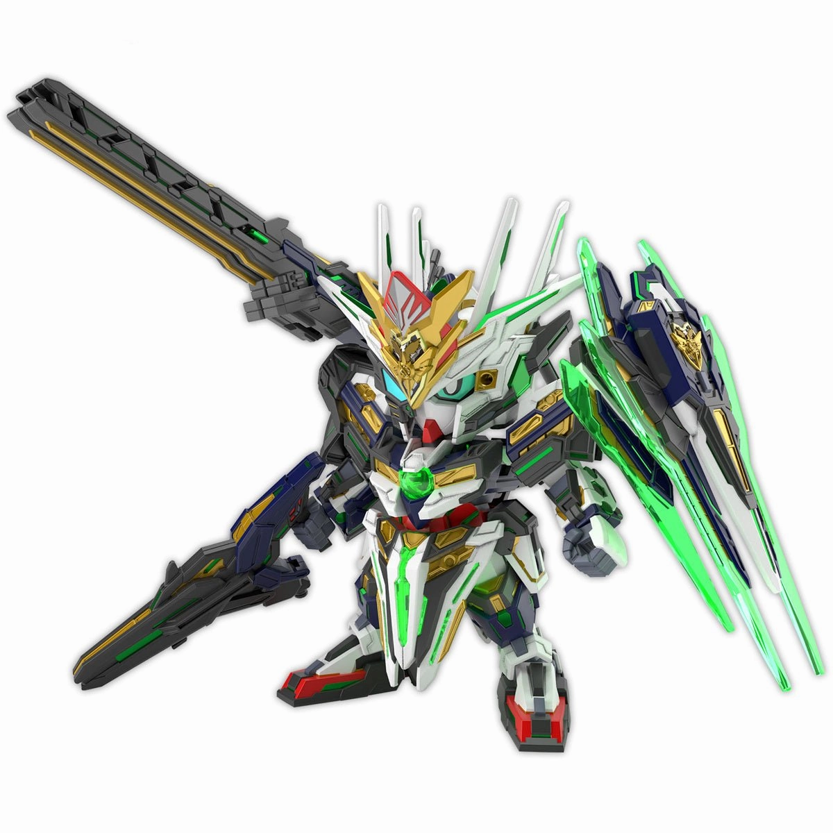 Cryptid Model Limited Replica Gundam SDW #38 SD Gundam World Heroes Captain Qan[T] GF Model Kit