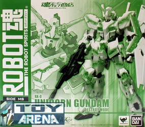 Manga Character Posable Figure Robot Spirits Damashii SP Gundam Unicorn Awakening Type Bandai Exclusive