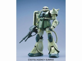 Character Hero Learning Tool Gundam 1/60 PG Gundam 0079 MS-06F Zaku II Green Model Kit