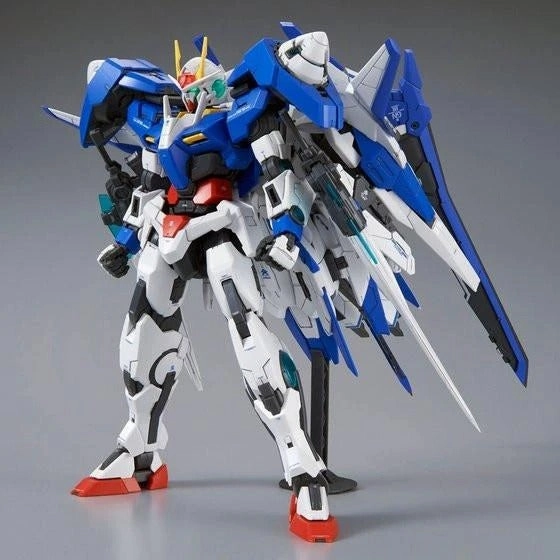 Gundam 1/100 MG Gundam 00 OO XN Raiser Model Kit Personal Collection Airplane Replica