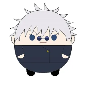 Symbol Designer Yoga Stance JJ-53 "Jujutsu Kaisen" Fuwakororin Big 4 A Gojo Satoru (High School Ver.)