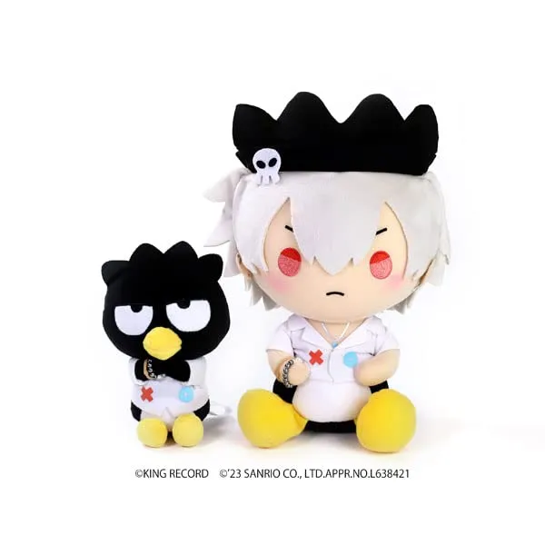 Hypnosismic -Division Rap Battle- Sanrio Nakayoku Edit Plush Set Aohitsugi Samatoki x Bad Badtz-Maru Fantasy Wings