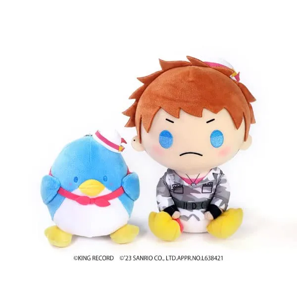 Hypnosismic -Division Rap Battle- Sanrio Nakayoku Edit Plush Set Busujima Mason Rio x Tuxedosam Novelty Worker