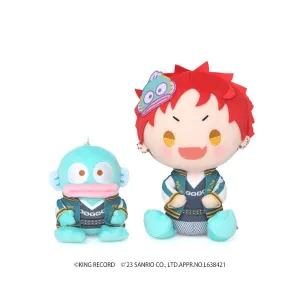 Hypnosismic -Division Rap Battle- Sanrio Nakayoku Edit Plush Set Harai Kuko x Hangyodon Insignia Worker Pioneer Model