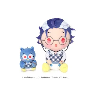 Hypnosismic -Division Rap Battle- Sanrio Nakayoku Edit Plush Set Tsutsujimori Rosho x Pata Pata Peppy Bug Maker Lot Creator