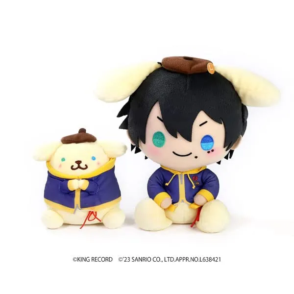 Hypnosismic -Division Rap Battle- Sanrio Nakayoku Edit Plush Set Yamada Saburo x Pom Pom Purin Licensed Creator