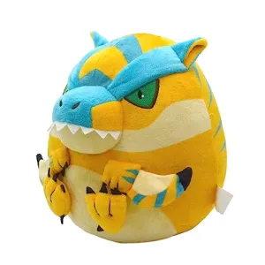 "Monster Hunter" Fuwa Tama Plush Tigrex Machine Designer Storybook Figure