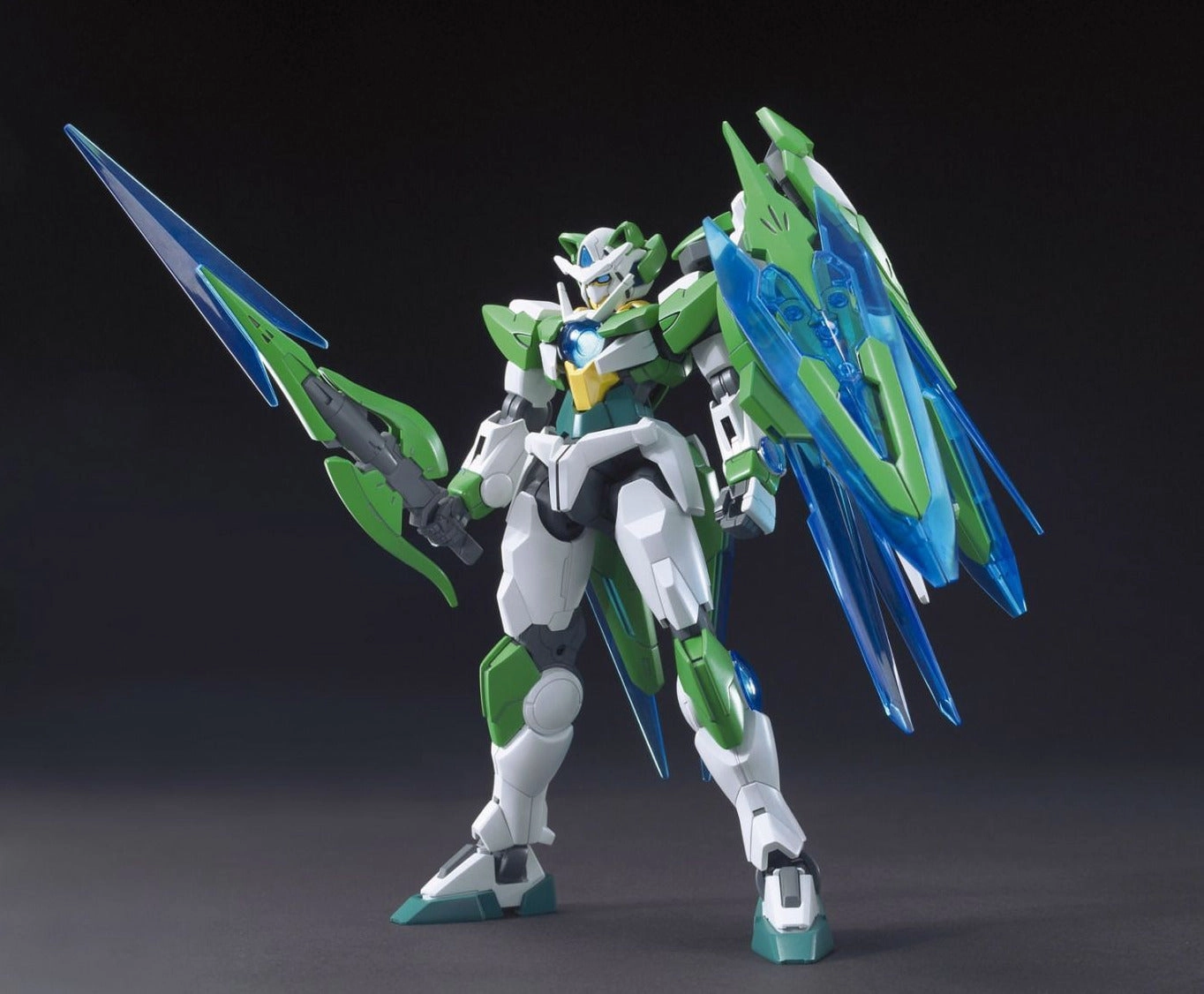 Posable Toy Gundam 1/144 HGBF #049 GNT-0000SHIA Gundam 00 Shia Qan[T] (Quanta) Model Kit