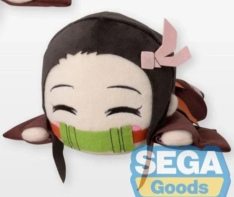Plushie | Demon Slayer: Kimetsu no Yaiba | Kamado Nezuko | SEGA Nesoberi (Lay-Down) Club Membership Small Trunk