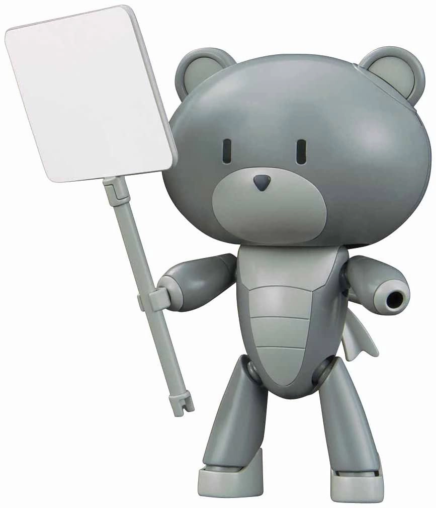 Gundam HGPG Petit'Gguy #16 Petit'Gguy SurfacerGrey & Placard Build Fighters Bear Guy Model Kit Minimalist Design Museum Standard