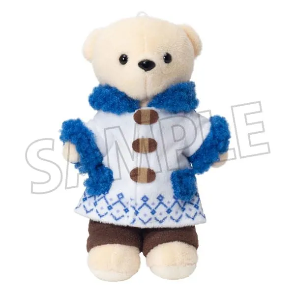 Tag Craftsperson Breathtaking Designer Kumamate Kumamate Duffle Coat Blue Costume for Plush