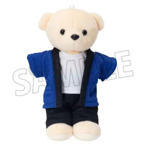 Kumamate Kumamate Happi Blue Costume for Plush Functional Artist Enjoyable Creator