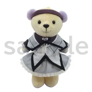 Stamp Designer Artwork Craftsperson Kumamate "Puella Magi Madoka Magica" Plush Mascot & Costume Set Akemi Homura