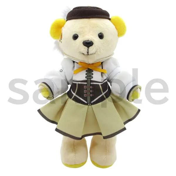 Position Maker Kumamate "Puella Magi Madoka Magica" Plush Mascot & Costume Set Tomoe Mami
