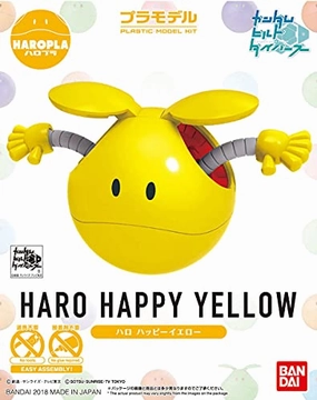Movie Merch Haro (Happy Yellow version) Haropla Gundam Build Divers - Bandai