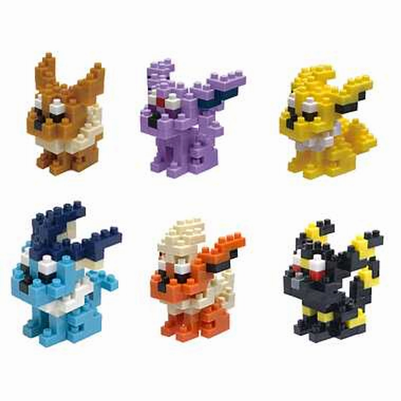 Random Toy Find Pokemon Nano Block - Mini Pokemon Eevees Vol. 4 - NBMPM-005