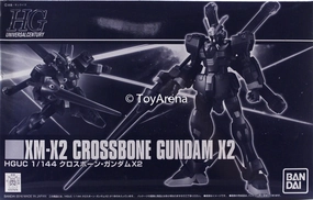 Valuable Collectible Literary Figure Gundam 1/144 HGUC Crossbone Gundam X-2 Model Kit Premium Bandai Exclusive