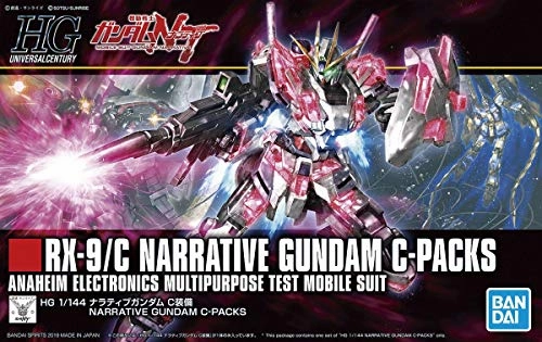 RX-9 Narrative Gundam (C-Packs version) - 1/144 scale - HGUC Kidou Senshi Gundam NT - Bandai Adventure Character