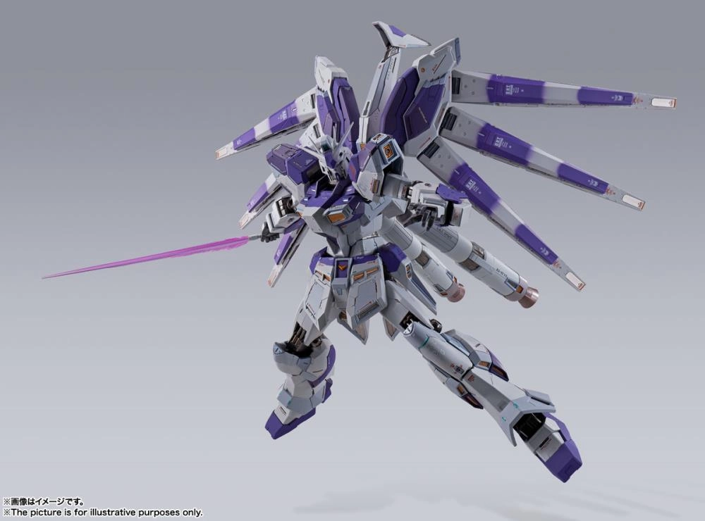 Comic Adaptation Bandai Metal Build Beltorchika's Children RX-93-v2 Hi-V Gundam (Hi-Nu) Action Figure