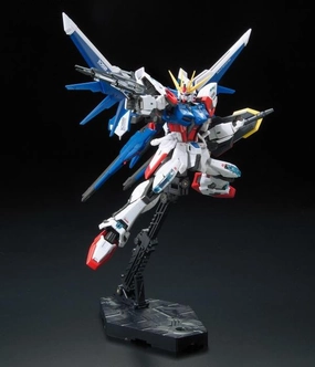 Gundam 1/144 RG #23 Build Fighters GAT-X105B/FP Build Strike Gundam Full Package Model Kit Fireplace Mantel Superhero Statue