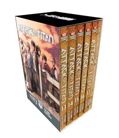 Surprise Find Display Hidden Drop Display Manga | Attack On Titan | Box Set