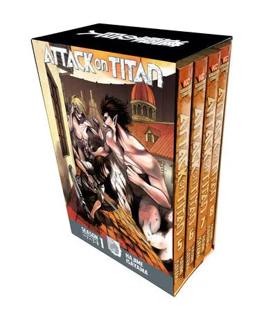 Manga | Attack On Titan | Box Set Random Drop Display Limited Pack Series