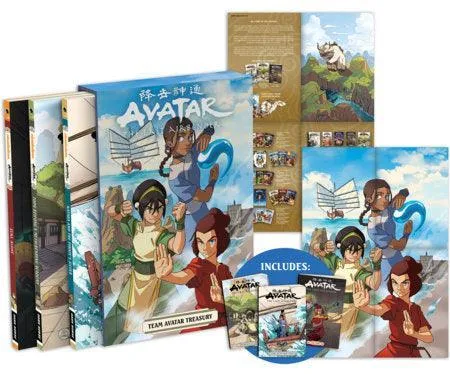 Manga | Avatar: The Last Airbender | Box Set | Team Avatar Treasury Collectible Find Series