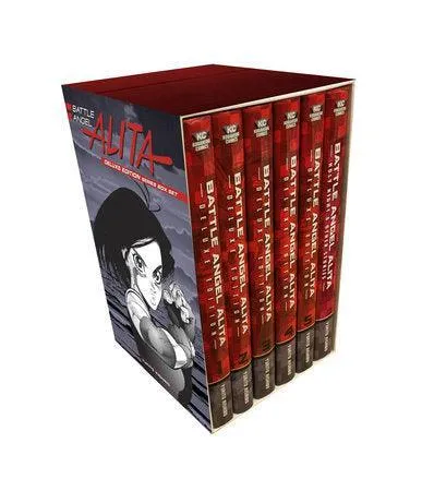 Collector's Drop Reveal Manga | Battle Angel Alita | Box Set | Deluxe Complete Series
