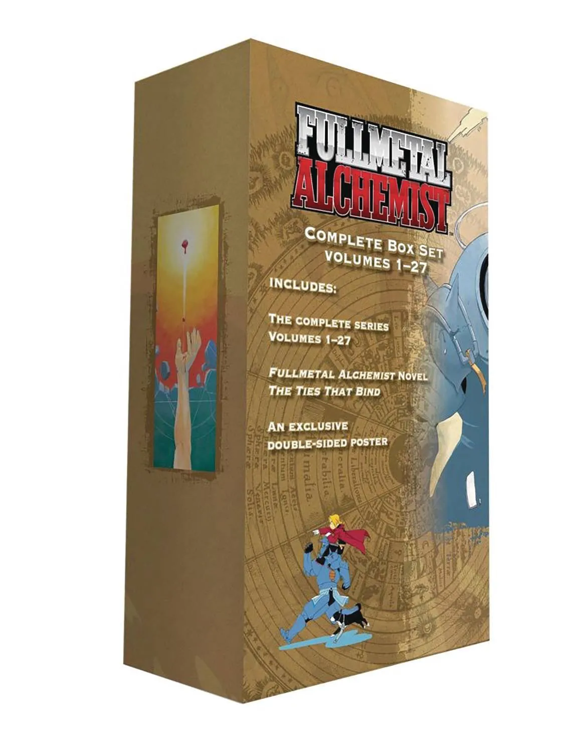 Hidden Treasure Reveal Manga | Fullmetal Alchemist | Box Set | Complete Series: Volumes 1-17