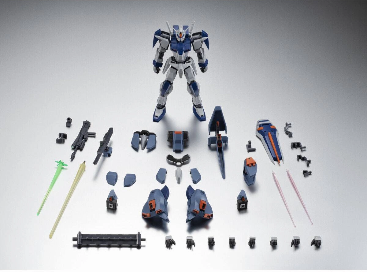 Personalized Exhibit Podcast Studio Robot Spirits #R-SP GAT-X102 Duel Gundam Assault Shroud Ver. A.N.I.M.E. Action Figure Exclusive