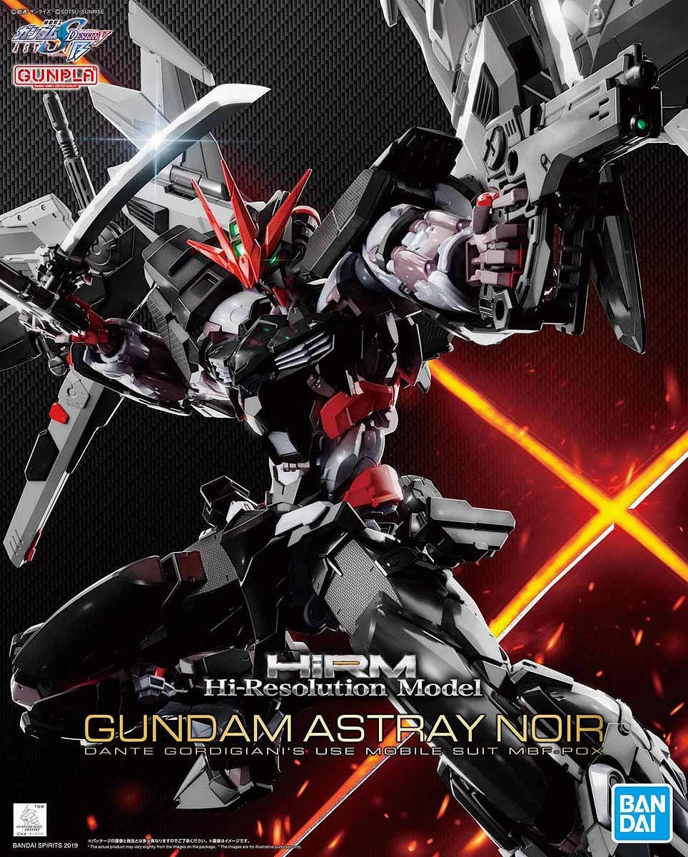 multicultural Gundam 1/100 HIRM Hi-Resolution Gundam Astray Noir Seed Destiny Astray