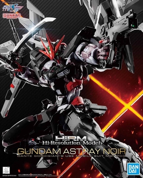 multicultural Gundam 1/100 HIRM Hi-Resolution Gundam Astray Noir Seed Destiny Astray