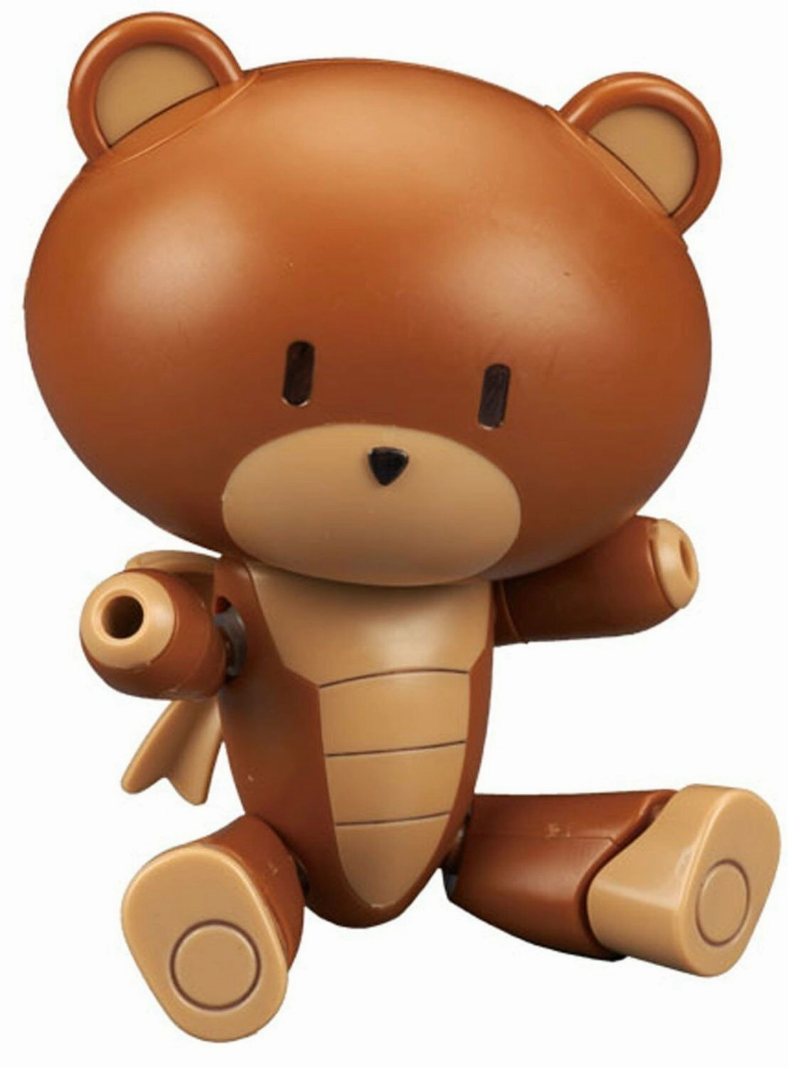 Art Deco Gundam HGPG Petit'Gguy #06 Petit'Gguy Cha Cha Cha Brown Build Fighters Bear Guy Model Kit