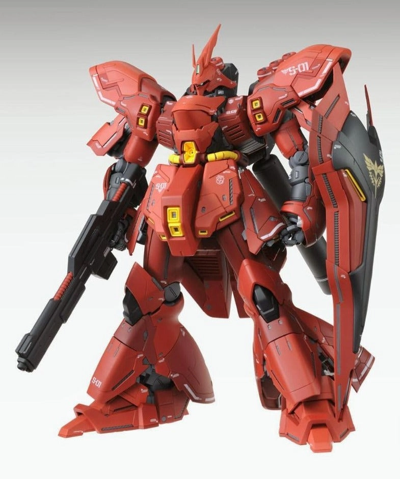 Film Prop Event Souvenir Gundam 1/100 MG Char's Counterattack MSN-04 Sazabi Ver. Ka Mobile Suit Model Kit