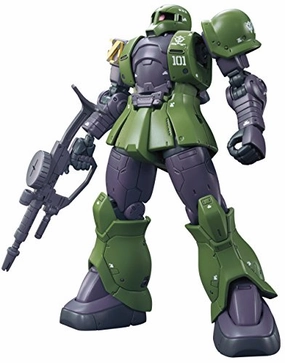 MS-05B Zaku I (Denim/Slender unit version) - 1/144 scale - HG Gundam The Origin, Kidou Senshi Gundam: The Origin - Bandai Personalized Card