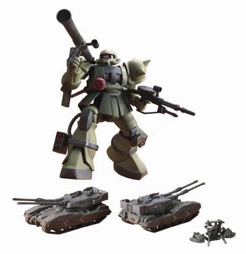 trade show MS-06 Zaku II (The Ground War Set version) - 1/144 scale - HG UCHG Kidou Senshi Gundam - Bandai