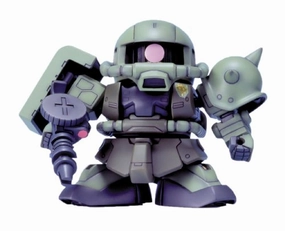 MS-06F Zaku II SD Gundam BB Senshi (#218) Kidou Senshi Gundam - Bandai Modern Collectible