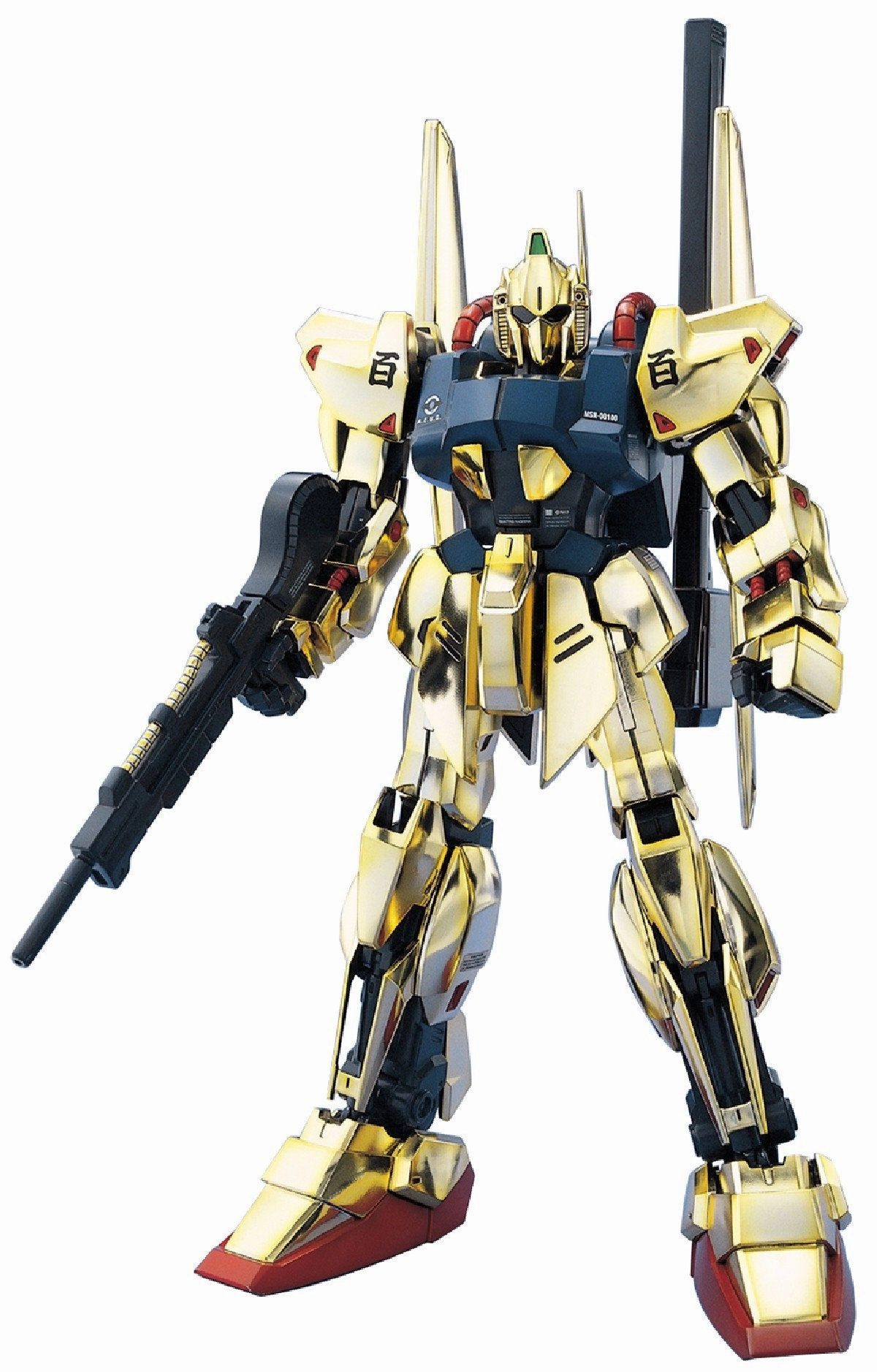 MSN-00100 Hyaku Shiki - 1/100 scale - MG (#037) Kidou Senshi Z Gundam - Bandai Modern Technique Posable Replica