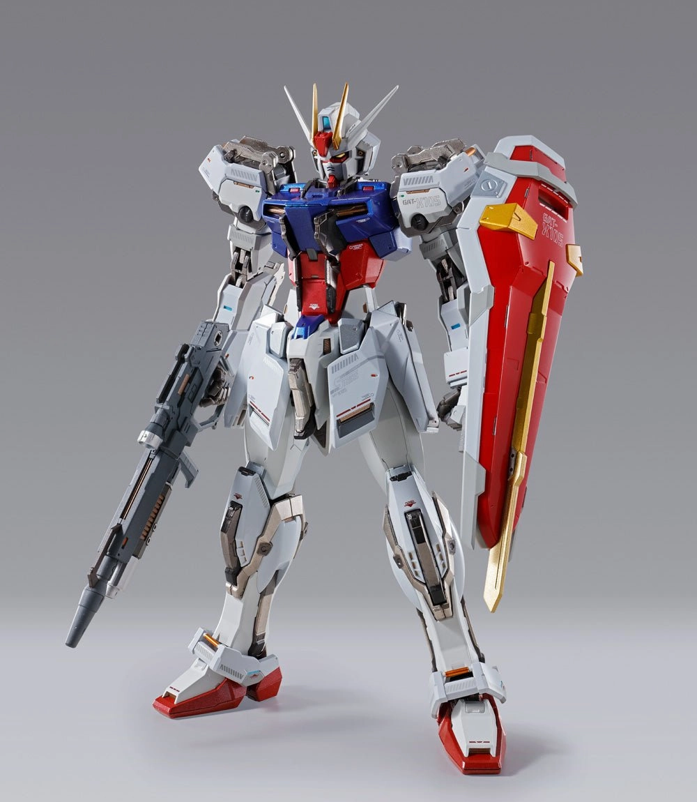 SDCC 2024 Bandai Metal Build Strike Gundam Heliopolis Rollout Ver. Exclusive Action Figure Art Deco